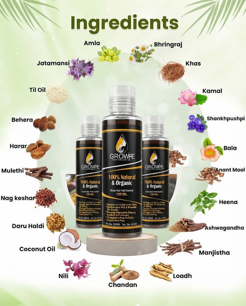 Grow more hair oil